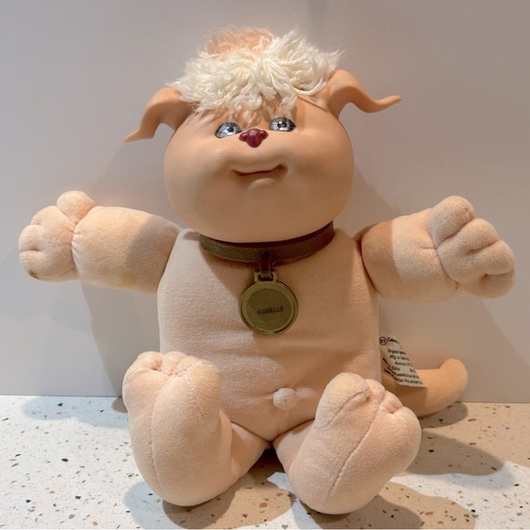 Vintage 1983 Cabbage Patch Kids KOOSAS Kuddles Plush Animal - Picture 2 of 10
